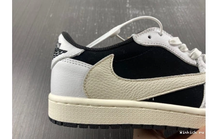 AIR BLACK SCOTT TRAVIS JORDAN X WHITE LOW 1 OG 0918